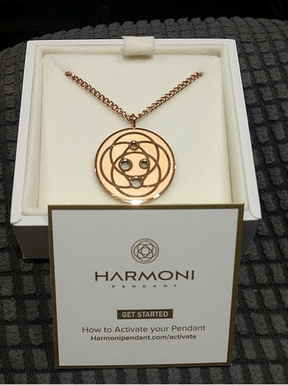 18k Gold-Plated Harmony Pendant Necklace